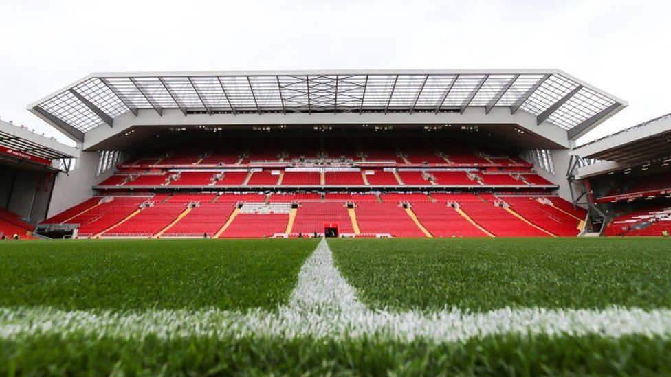 Main stand at Anfield