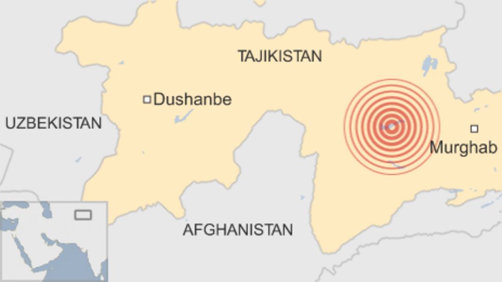 Eastern Tajikistan struck by powerful earthquake BBC News
