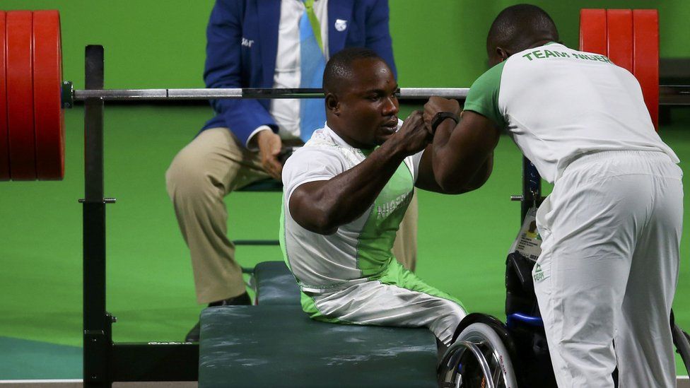 Rio Paralympics 2016 Nigeria's Paralympic powerlifters show football