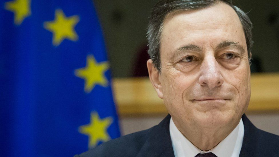 ECB president Mario Draghi