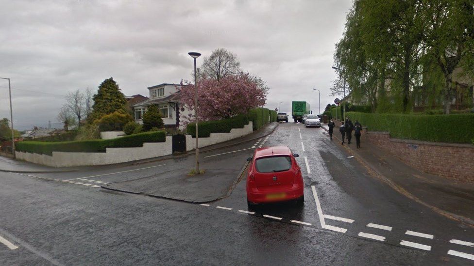 Cars set on fire outside Coatbridge house BBC News