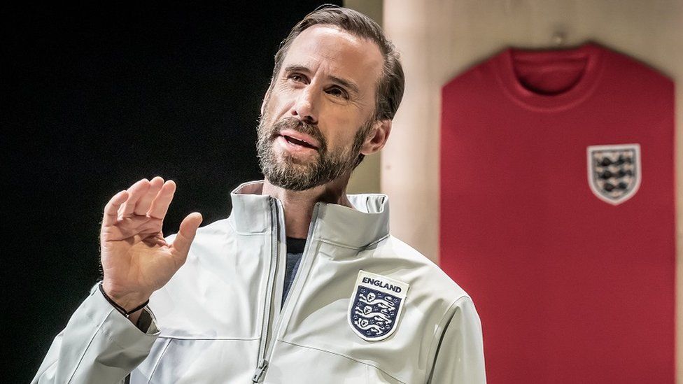 Joseph Fiennes as the England boss Gareth Southgate