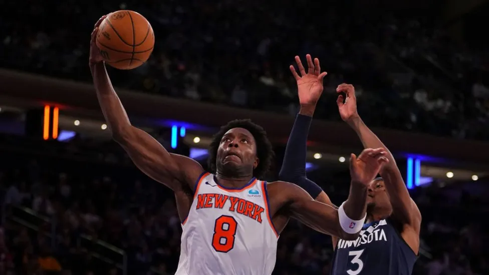 OG Anunoby guided New York Knicks to scalp their first win in the new NBA season.