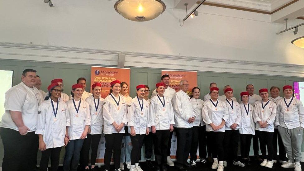 The final consisted of 12 young chefs from across the UK