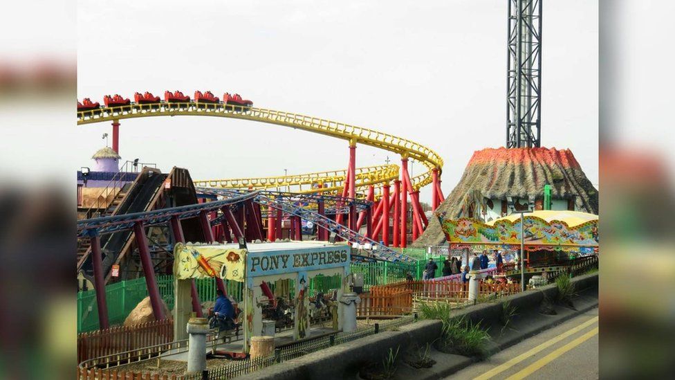 Fantasy Island Ingoldmells Volcano riders evacuated after fault