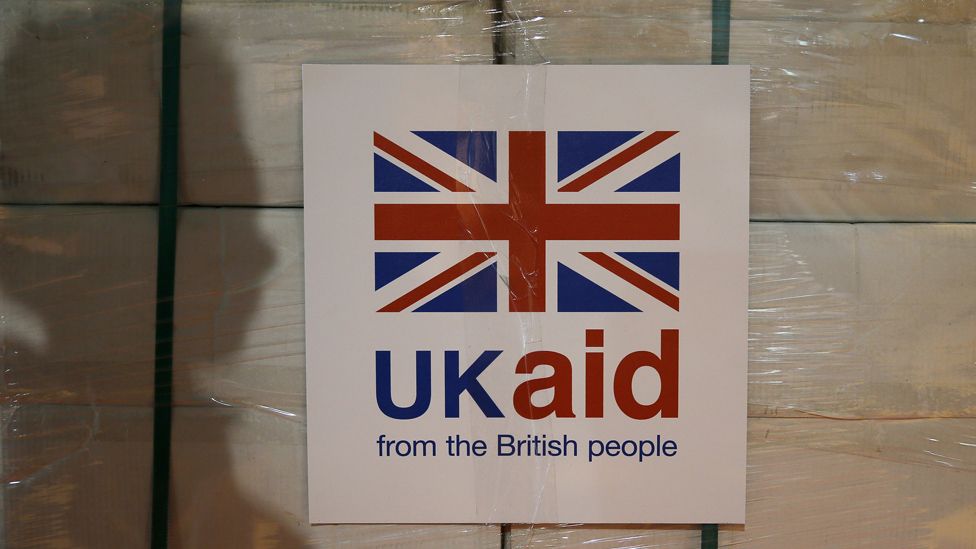 UK aid label
