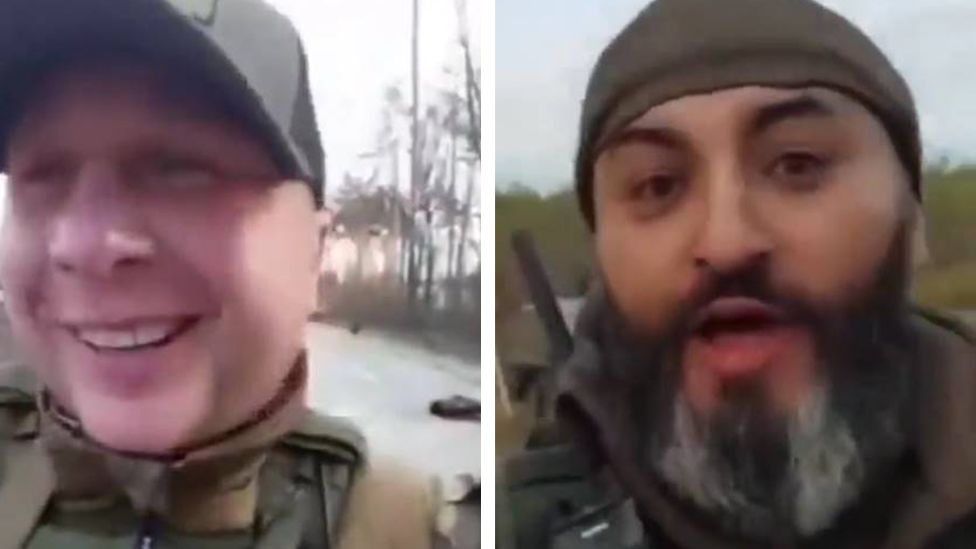 Δύο στρατιώτες από το βίντεο