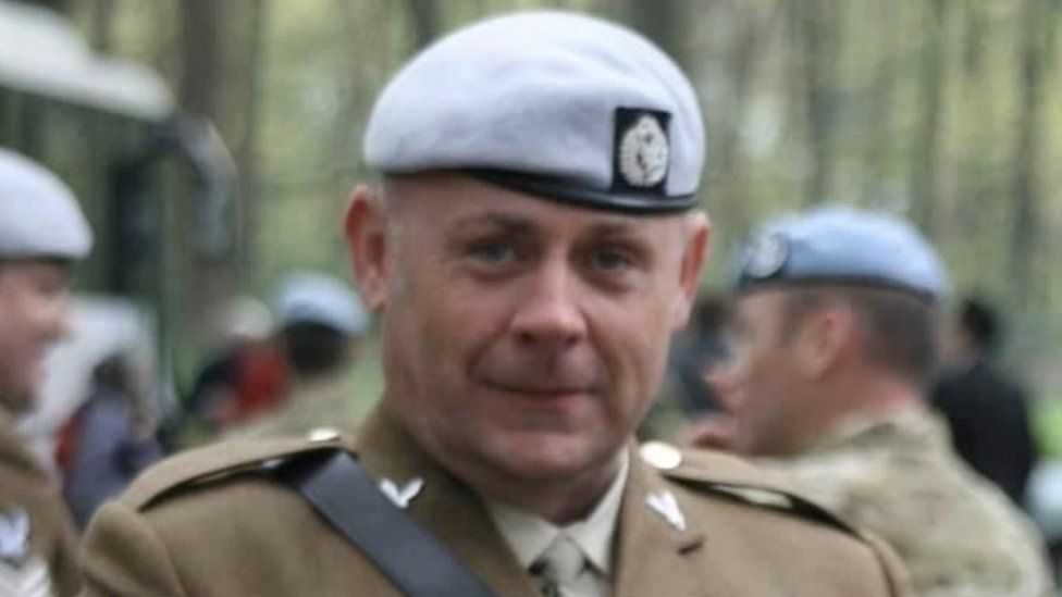 Karl Tearney in uniform