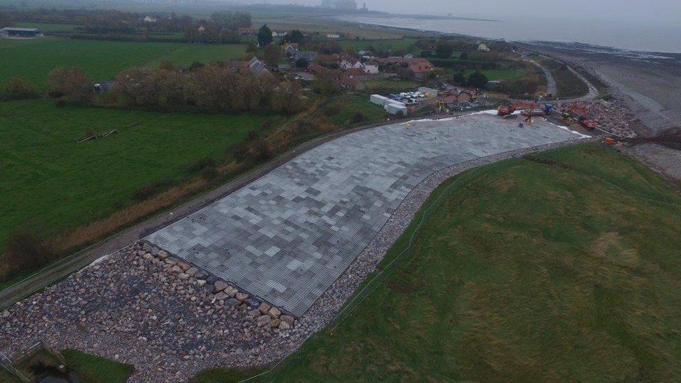 Stolford sea defences