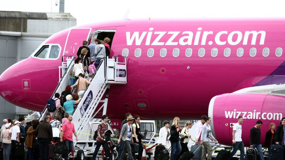 Wizz Air airplane