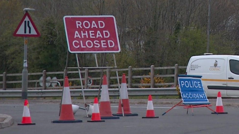 A38 closed after Landrake crash