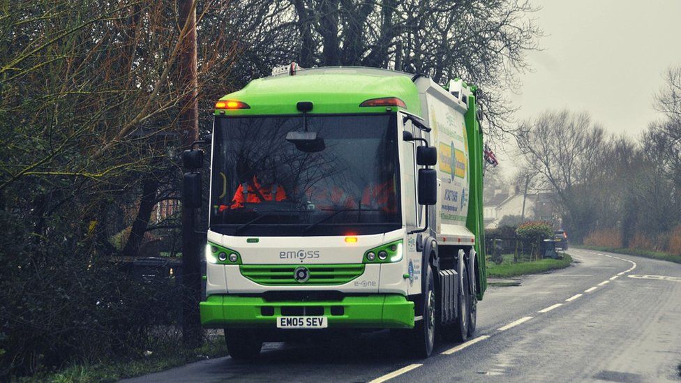 electric recycling vans