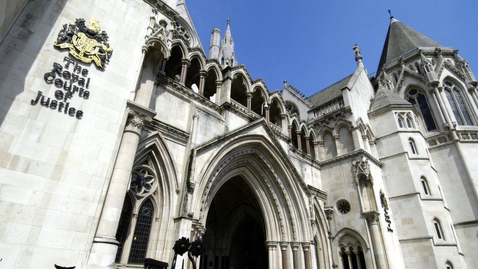 The Royal Courts of Justice in The Strand, London