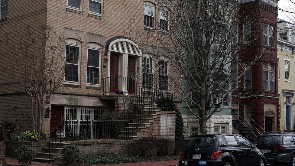 The townhouse where Scott Pruitt lived for six months in 2017.