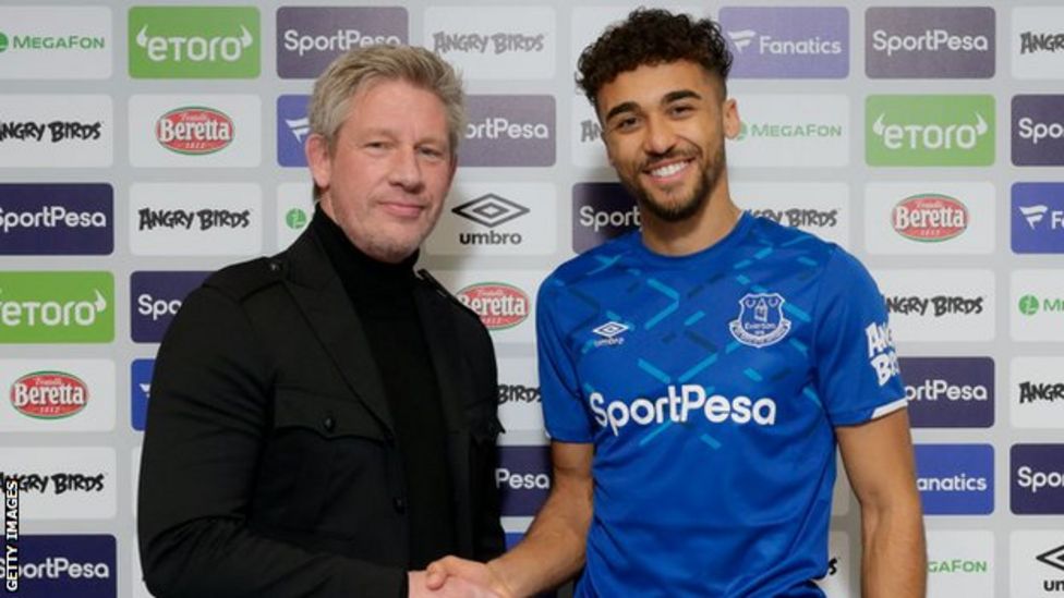 Dominic CalvertLewin Everton striker signs new contract until 2025