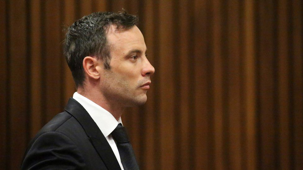 Oscar Pistorius sits in the dock in a courtroom at the High Court in Pretoria, South Africa, Tuesday Dec. 8, 2015