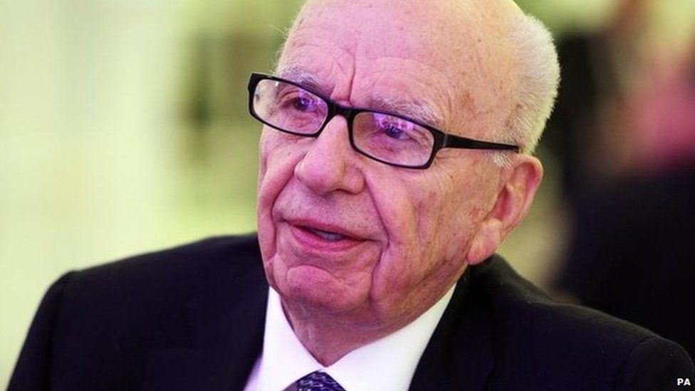Rupert Murdoch listens at the Times CEO Summit at the Savoy in London.