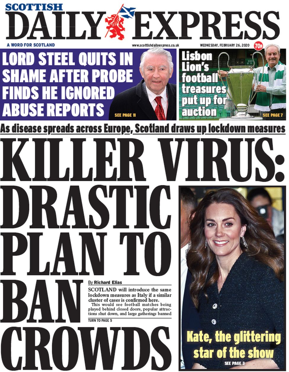 Express front page