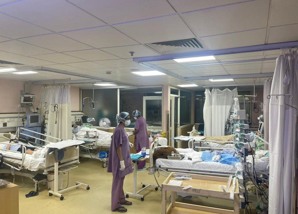 Отделение MIS-C больницы Гангарам
