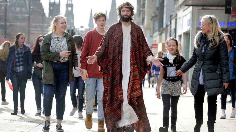 Jesus on Princes Street