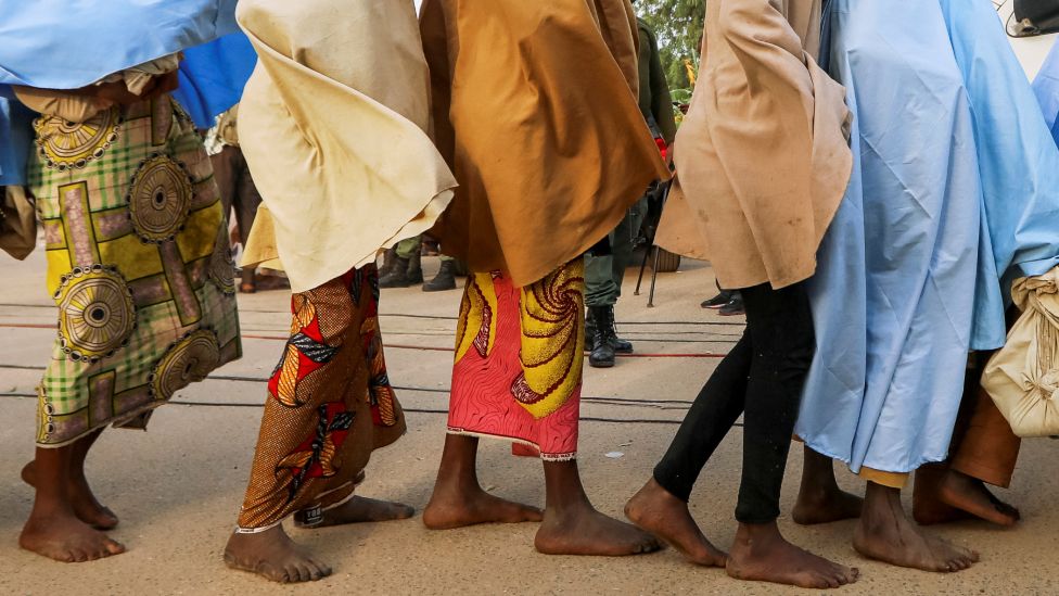 Nigeria School Abduction Hundreds Of Girls Released By Gunmen Bbc News 