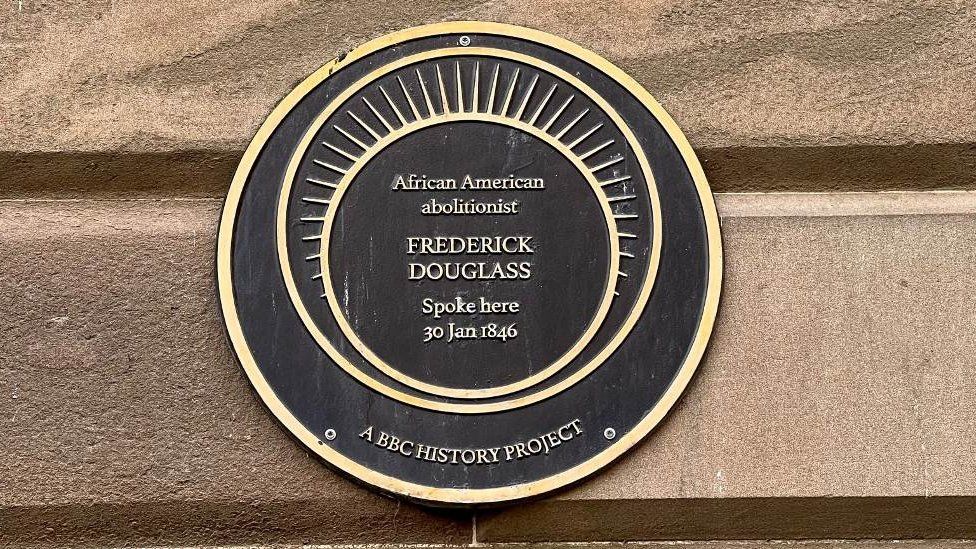 Frederick Douglass plaque