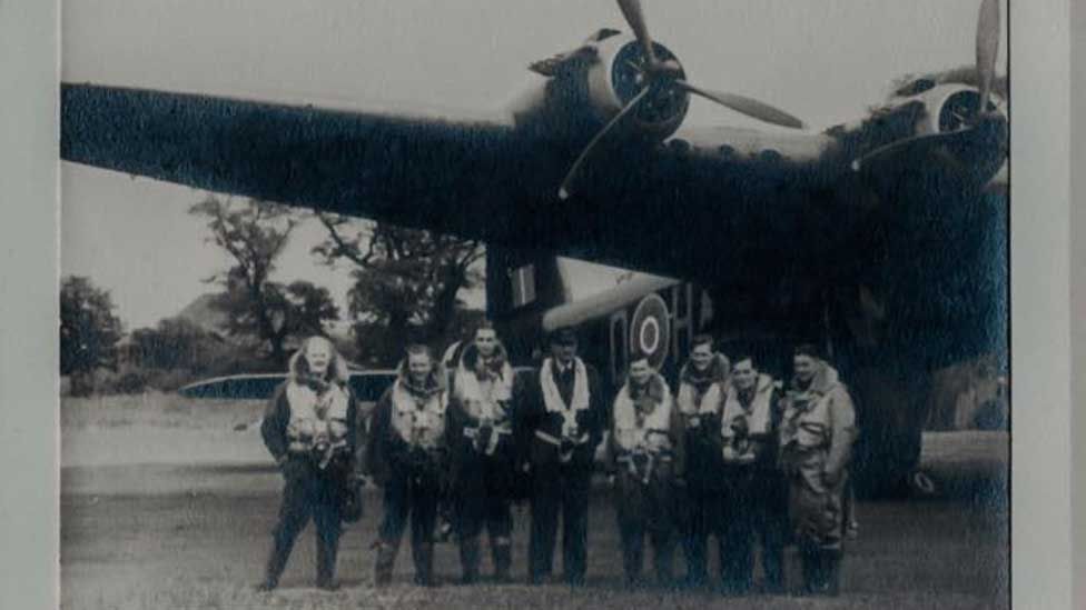 Crew of Alan Green's Stirling, 1942