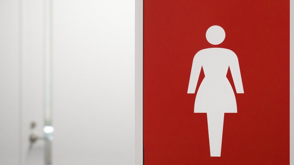 women's toilet sign