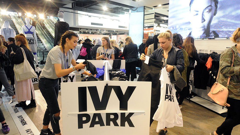 Ivy Park products on sale in Topshop