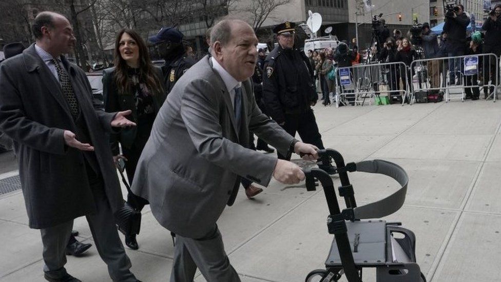 Harvey Weinstein arrives in court - 18 February