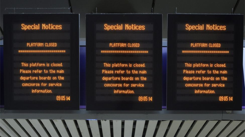 Northern rail Guards row sparks fresh strikes BBC News