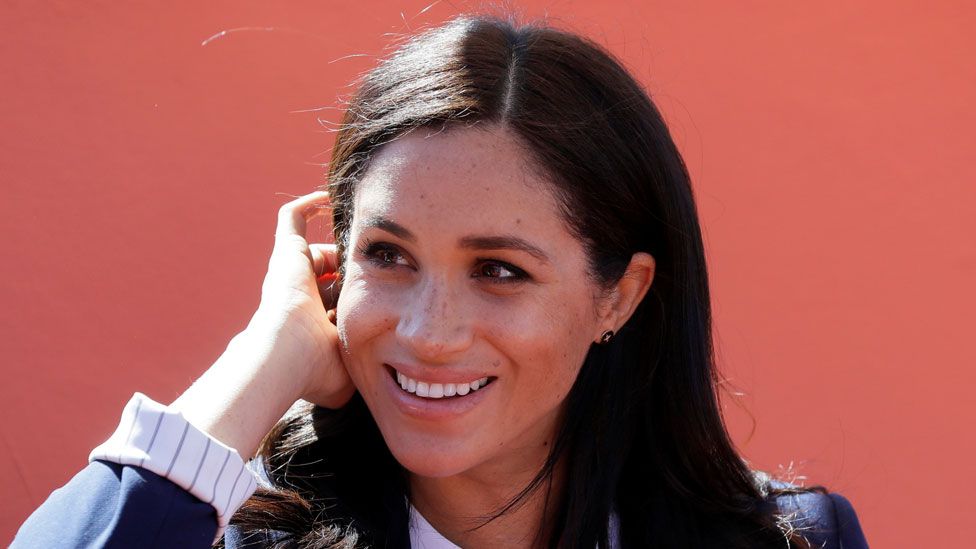 The Duchess of Sussex in Morocco in February 2019