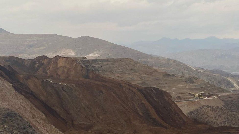 View of the Copler mine
