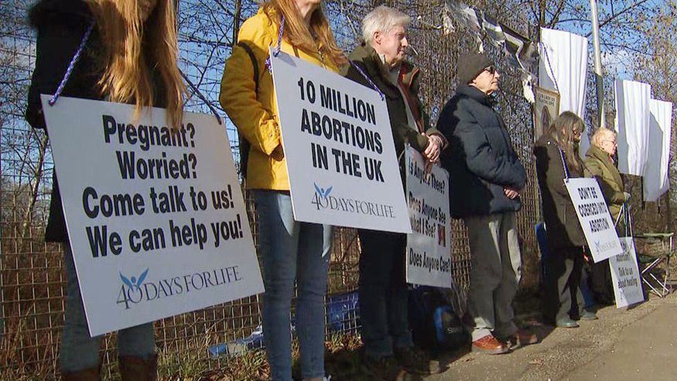 protesta per l'aborto