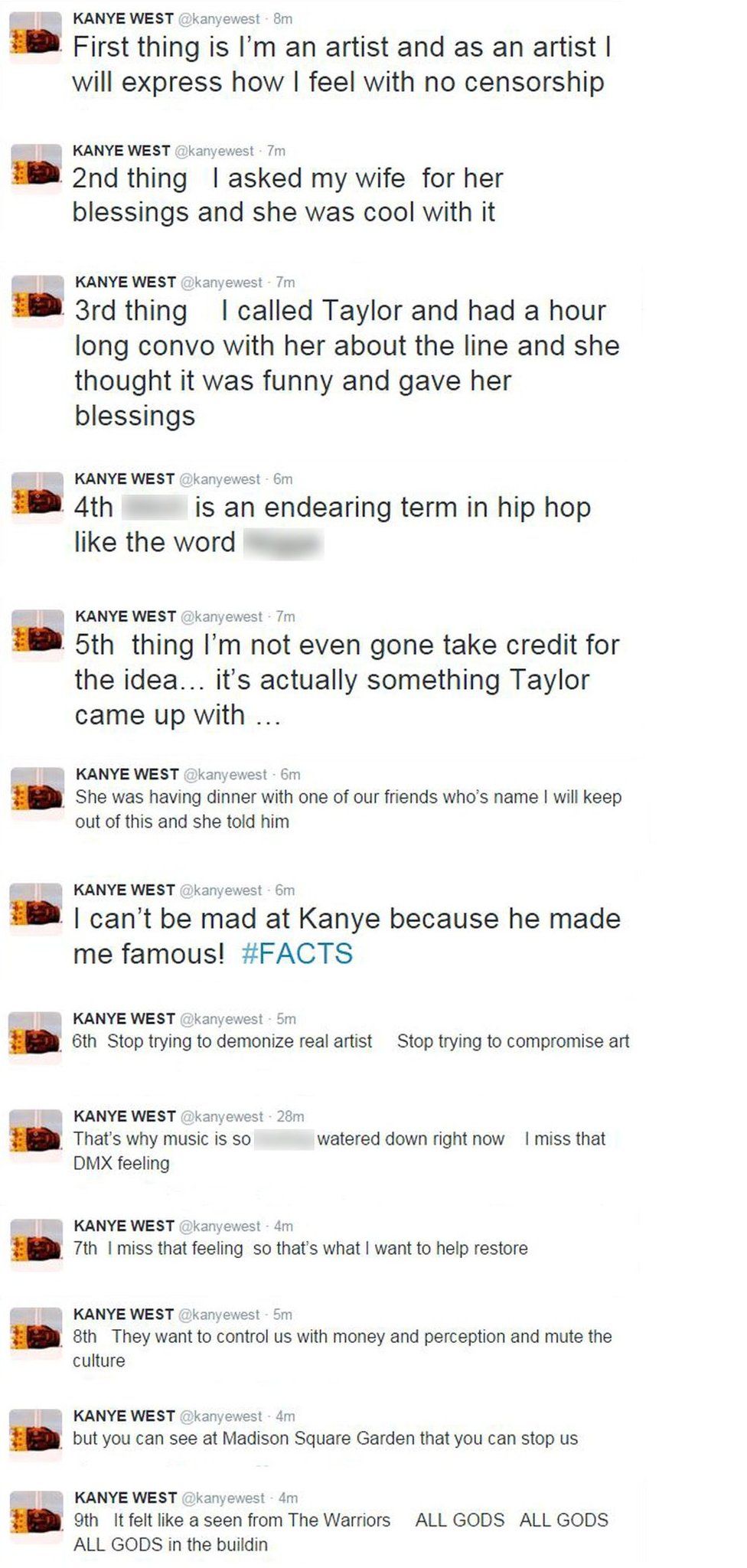 Kanye West – Bad News Lyrics