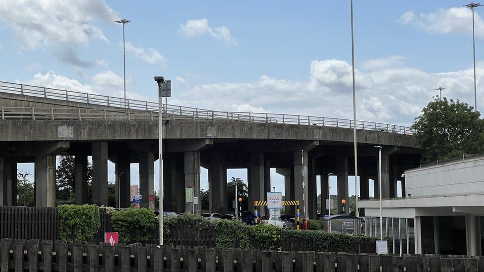 Pitsea flyover