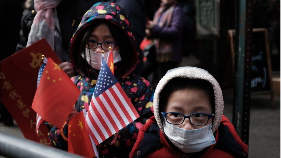 Children in Chinatown, Manhattan