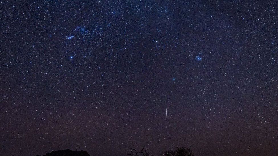 Did you see the Geminid meteor shower? BBC News