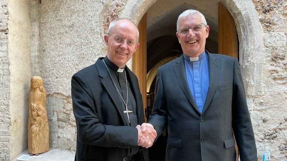 Most Rev Justin Welby and Rt Rev Dr Iain Greenshields