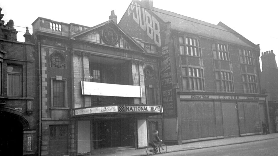 Pre war view of the cinema