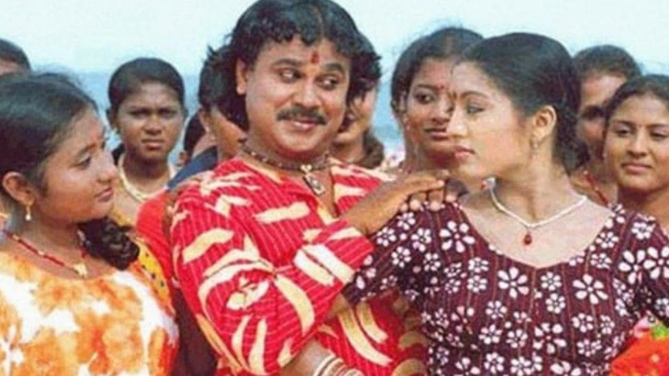 Actor Dileep with Gopika in Chanthupottu