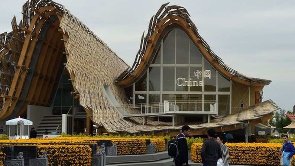 Chinese pavilion at Expo 2015