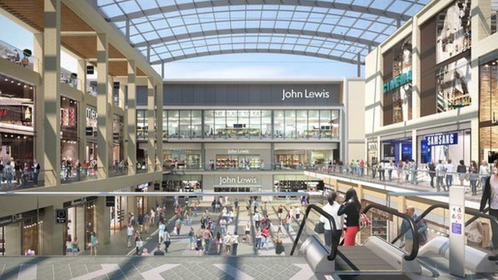 Artist's impression of new Westgate development