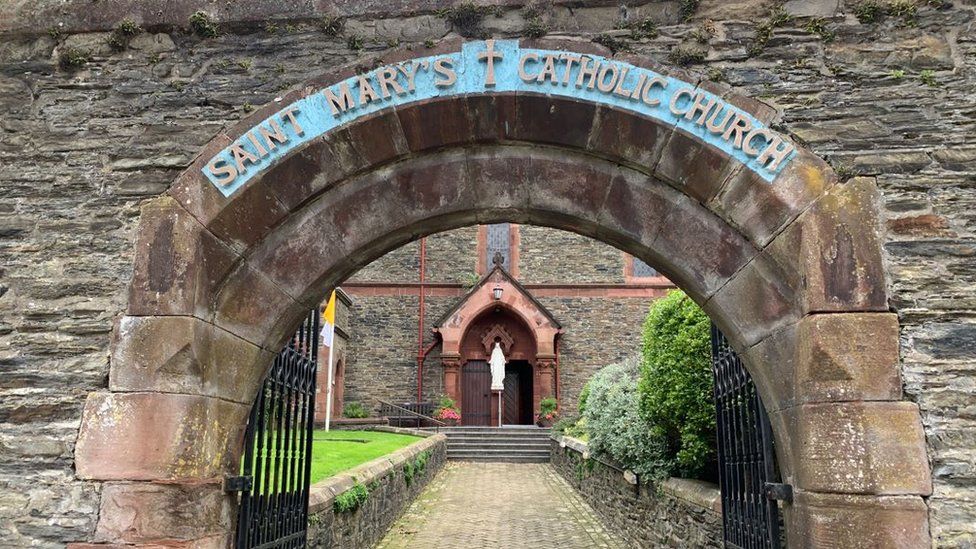 Archway entrance to St Mary's Church