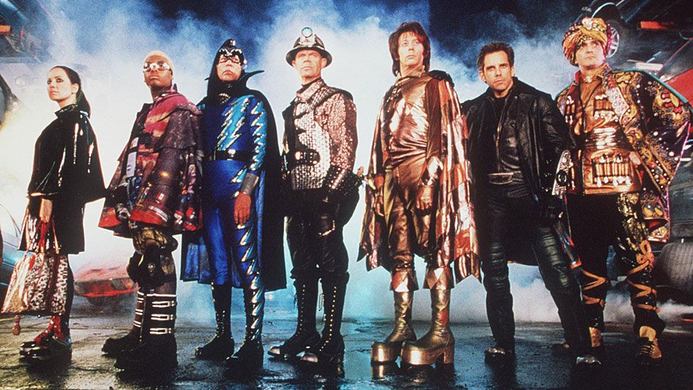 The cast of Mystery Men