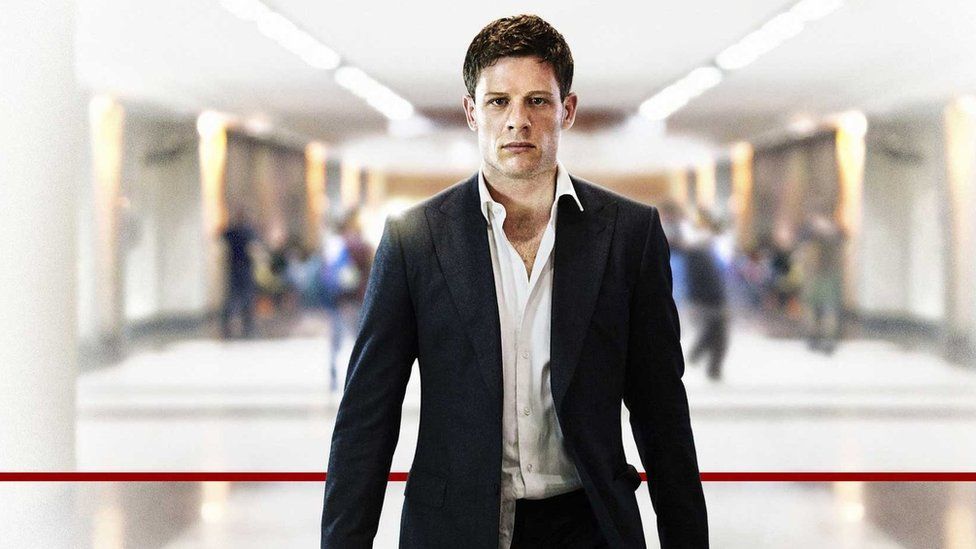 James Norton promo pic from McMafia