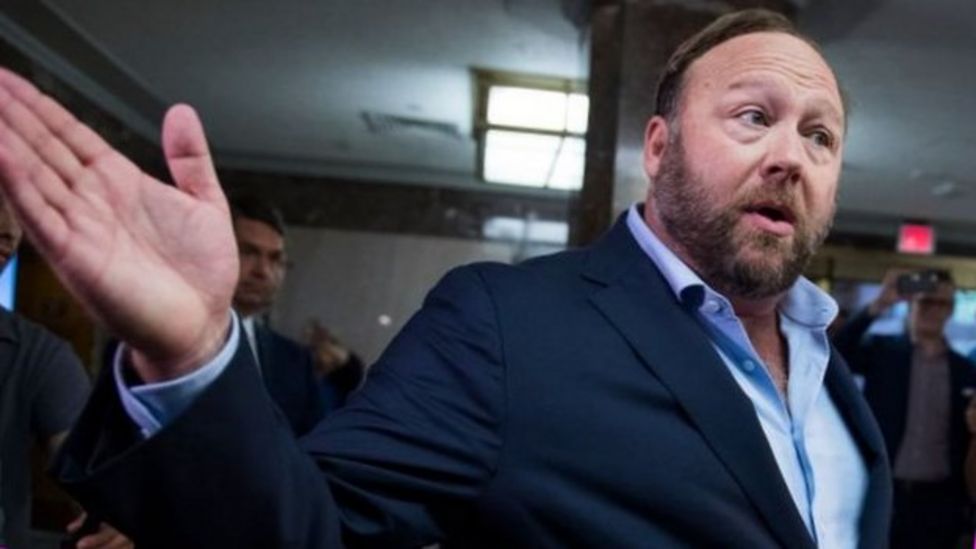 Bankrupt Alex Jones Spends Nearly 100000 A Month Bbc News