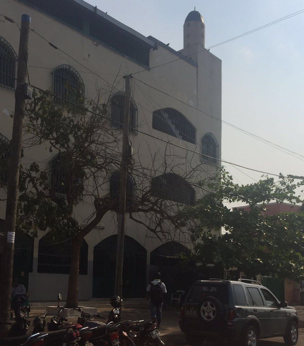 Mesquita da Paz in Martires, Luanda, Angola pictured in September 2016