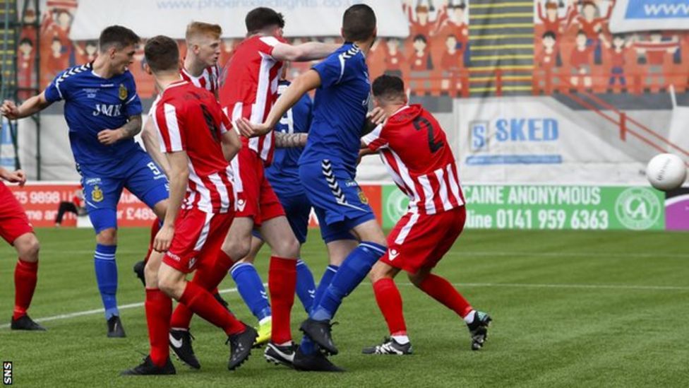 Auchinleck Talbot 20 Largs Thistle Talbot win to retain Junior Cup