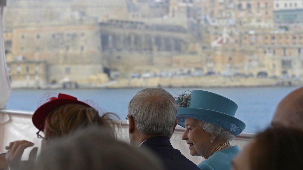 The Queen in Malta